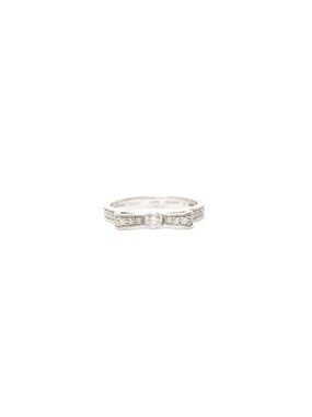 Chanel Ring Ribbon Silver